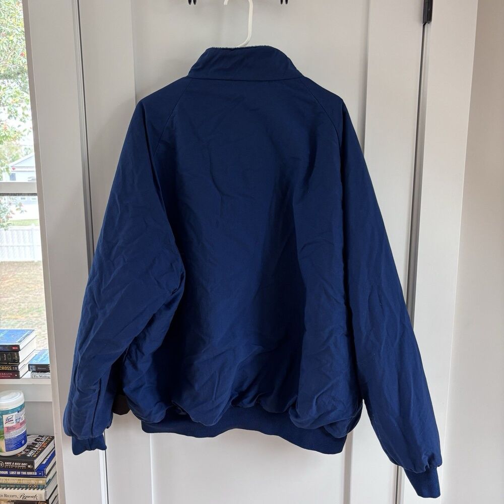 Vintage Dunbrooke Original Coors Beer Jacket 3XL USA Fleece Lined Blue - Picture 4 of 9